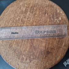 6 inch ROTATING CAKE ICING DEOCRATING REVOLVING Wooden STAND Turntable vintage