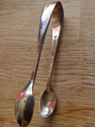 Vintage sugar tongs silver - vintage,