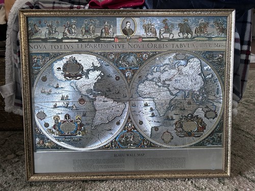 Vintage reproduction blaeu - reproduction,