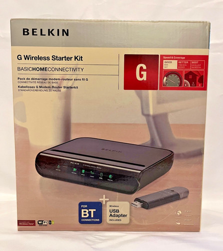 Belkin wireless starter kit - wireless,