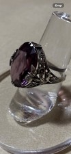 Antique Amethyst & Sterling