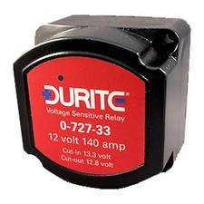 0-727-33 DURITE SPLIT CHARGE RELAY 12V 140A 140 AMP VOLTAGE SENSITIVE - CAMPERS