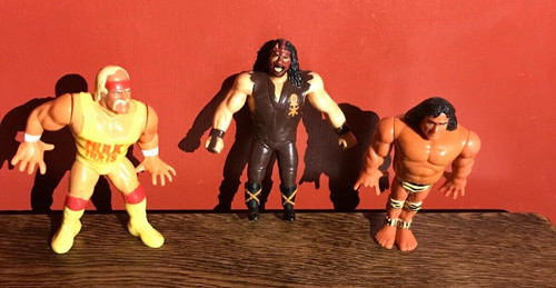 Wwf wrestling figures hulk - wrestling,