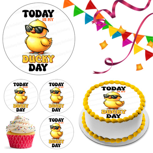Duck duckling cake topper - duck,