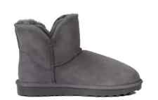 SALE...Kirkland Signature Women Boots Sheepskin Shearling Boots Grey Size 5