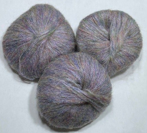 Multicolour glitter mohair - multicolour,
