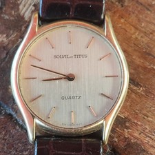 Solvil Et Titus Watch Vintage