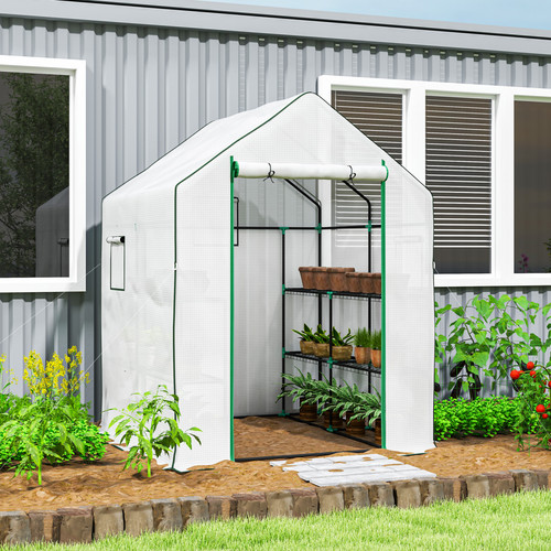 Walk greenhouse with 8 - walk-in,