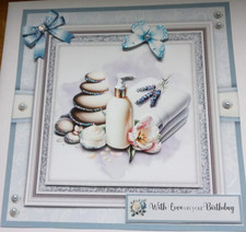 Handmade decoupage spa