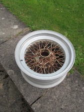 1964-66 Ferrari 275 Borrani 3874 Wire Wheel Rim NEW OLD STOCK! NEVER BEEN USED