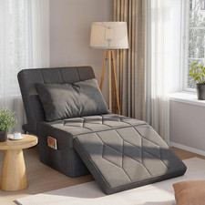 4in1 Futon Sofa Bed Ottoman