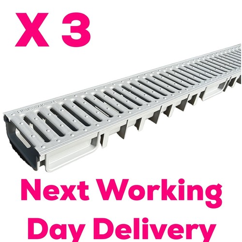 Shallow drainage channel 1m - channel,