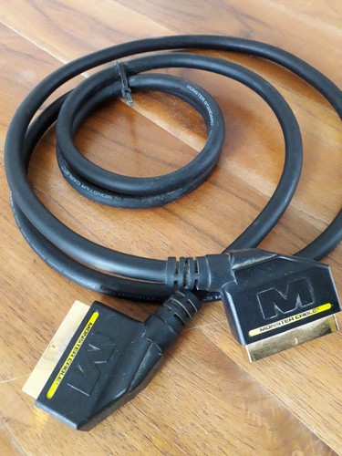 Monster sv1scart cable gold - sv1scart,