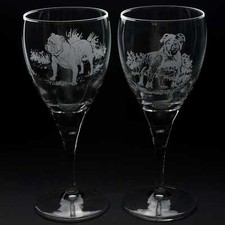 English Bulldog Dog Crystal