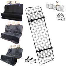 Mesh dog guard headrest - dog,