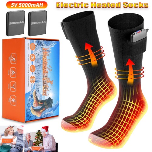 5000mah electric heated socks - electric,