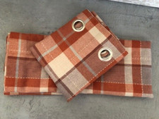 NEXT GINGER RUSTIC WOVEN CHECK