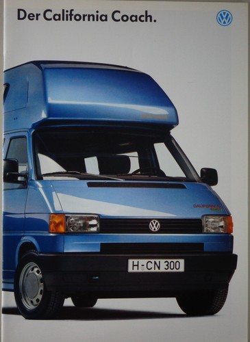Brochure bus california - brochure, vw