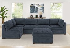 Tisdale Blue 6 Piece Modular