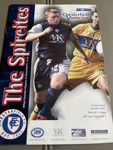Chesterfield halifax town - fc,