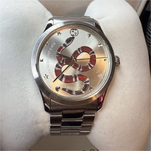 Gucci 126md silver - silver, stainless