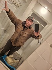 Heavily worked in Carhartt