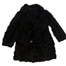 Vintage Antartex Sheepskin Brown  Fur Coat  Hook Fastening Made in Scotland