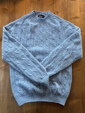 Drake’s Ice Sea Blue Brushed