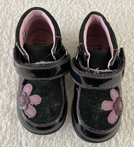 Clarks black patent - clarks, leather