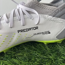 Adidas Predator Accuracy 3 FG Football Boots White Green Size UK 8 Brand New 