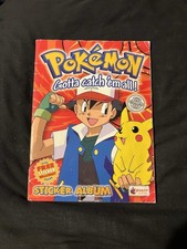 1999 Pokémon Sticker Album ALMOST Complete Collection - Read description 