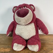 Toy Story Lotso Disney Store Huggin Bear Soft Plush Toy Strawberry Smelling 14"