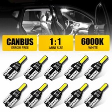 10x 501 T10 Car Bulb Led Error