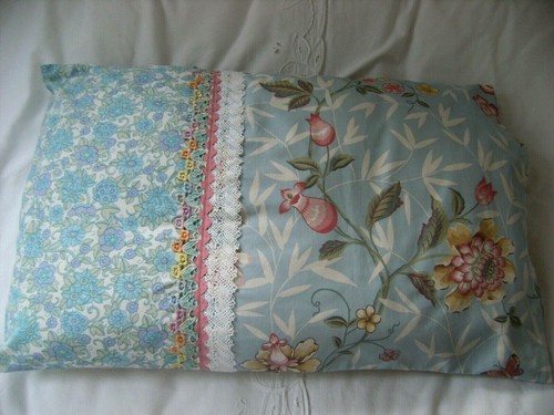 Handmade pillowcase upcycled - handmade,