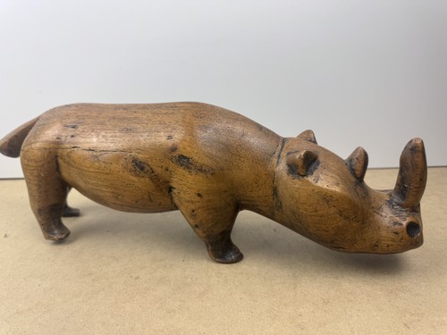 Hand carved wooden - ,