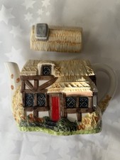 The Village Collection By Annie Rowe Autumn Teapot Cottage