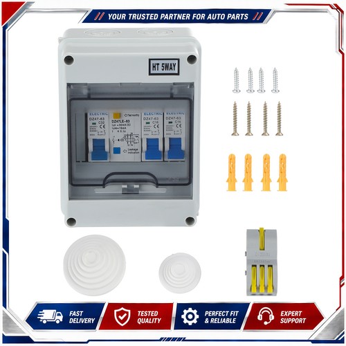 Mains fuse box - for, camper