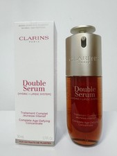 New Clarins Double Serum Hydric + Lipidic Complete Age-Defying Concentrate 50 ml