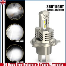 H4 Motorcycle Bright White