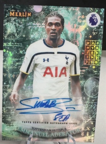 Topps merlin emmanuel adebayor - topps,