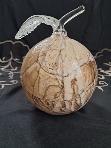 Art glass beige - art,