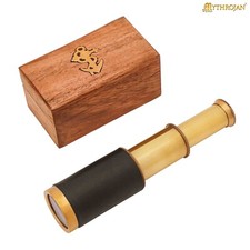 Nautical Brass Mini Telescope
