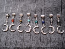 CRESCENT MOON DREADLOCK BEAD