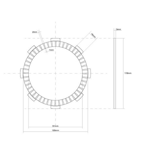 Single clutch disc - clutch,