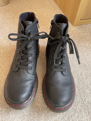 Rieker black boots size - boots,