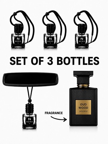 Oud wood car diffuser - oud, set