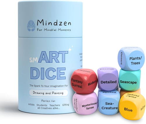 Smart dice drawing painting - drawing,