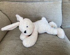 Mothercare Laying Down Bunny Rabbit Plush Soft Toy Comforter Vintage