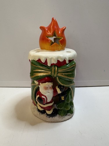 Light santa candle - santa,