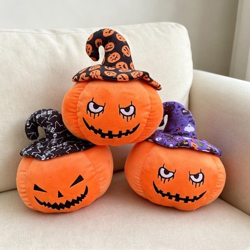 Halloween pumpkin plush toy - halloween,